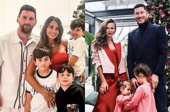 FOTO | Así pasaron la Navidad estas estrellas del futbol en compañía de su familia