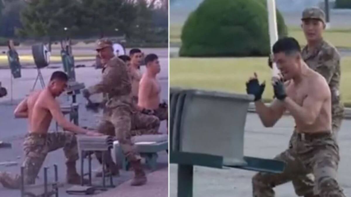 Video: Brutal entrenamiento de los soldados norcoreanos se hace viral