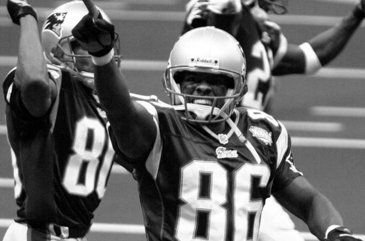 Fallece en accidente de moto David Patten, exjugador de los Patriots