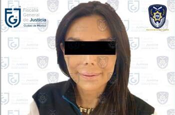 UIF congeló cuentas de Diana Sánchez Barrios, líder de ambulantes detenida por extorsión y robo
