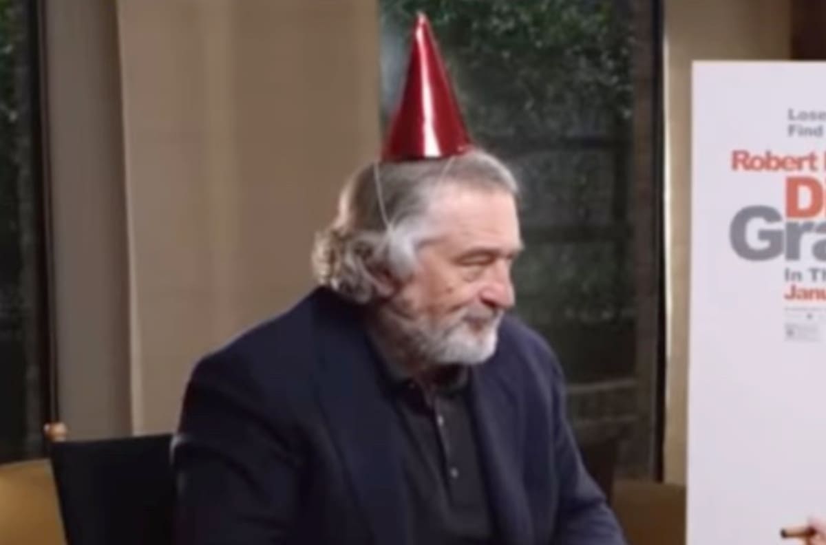 Robert De Niro cumple 78 años en plena bancarrota