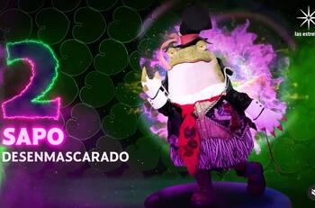 "Sapo" es eliminado de "¿Quién es la Máscara?" y revela su identidad