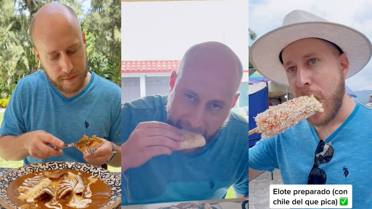 Reacción de argentino al probar antojitos mexicanos se hace viral | VIDEO