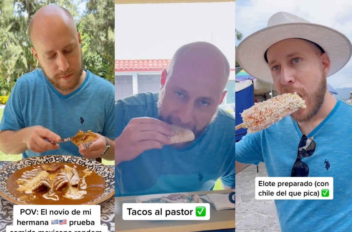 Reacción de argentino al probar antojitos mexicanos se hace viral | VIDEO