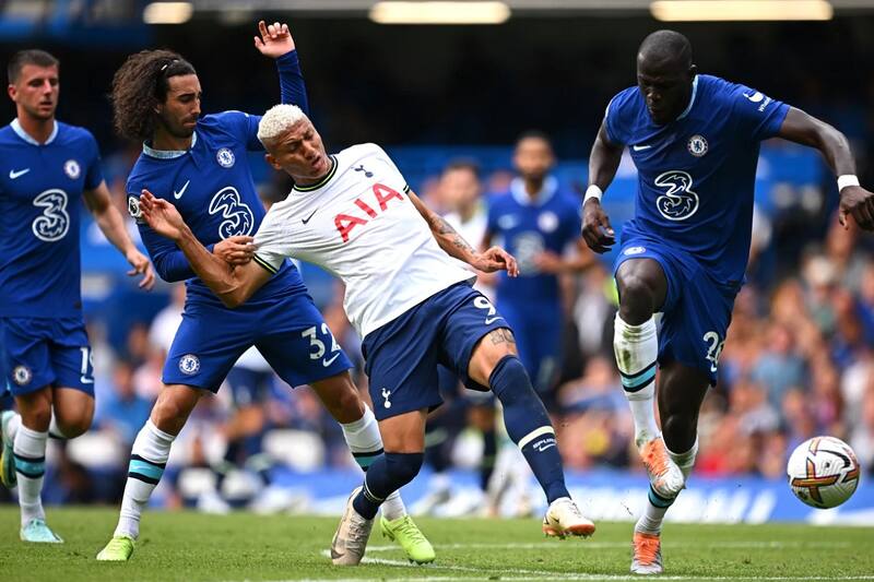 Richarlison no la pasa bien en Inglaterra.