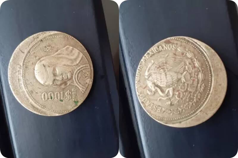 Esta moneda de mil pesos se cotiza hasta en 35 mil pesos en Internet.