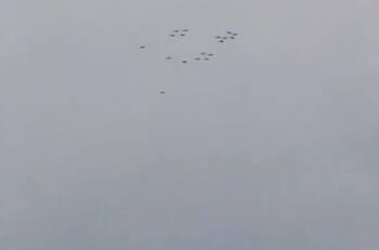 Video: Captan a legión ovnis en cielos de México