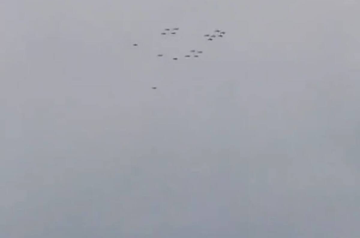 Video: Captan a legión ovnis en cielos de México