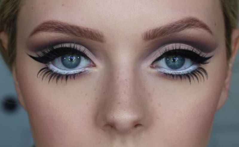 Delineados para parpado caído.