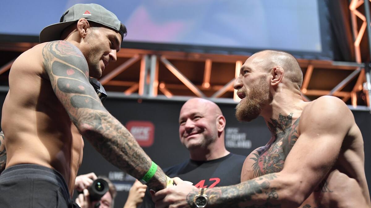 Revancha: Dustin Poirier habría firmado contrato para la tercera pelea con Conor McGregor