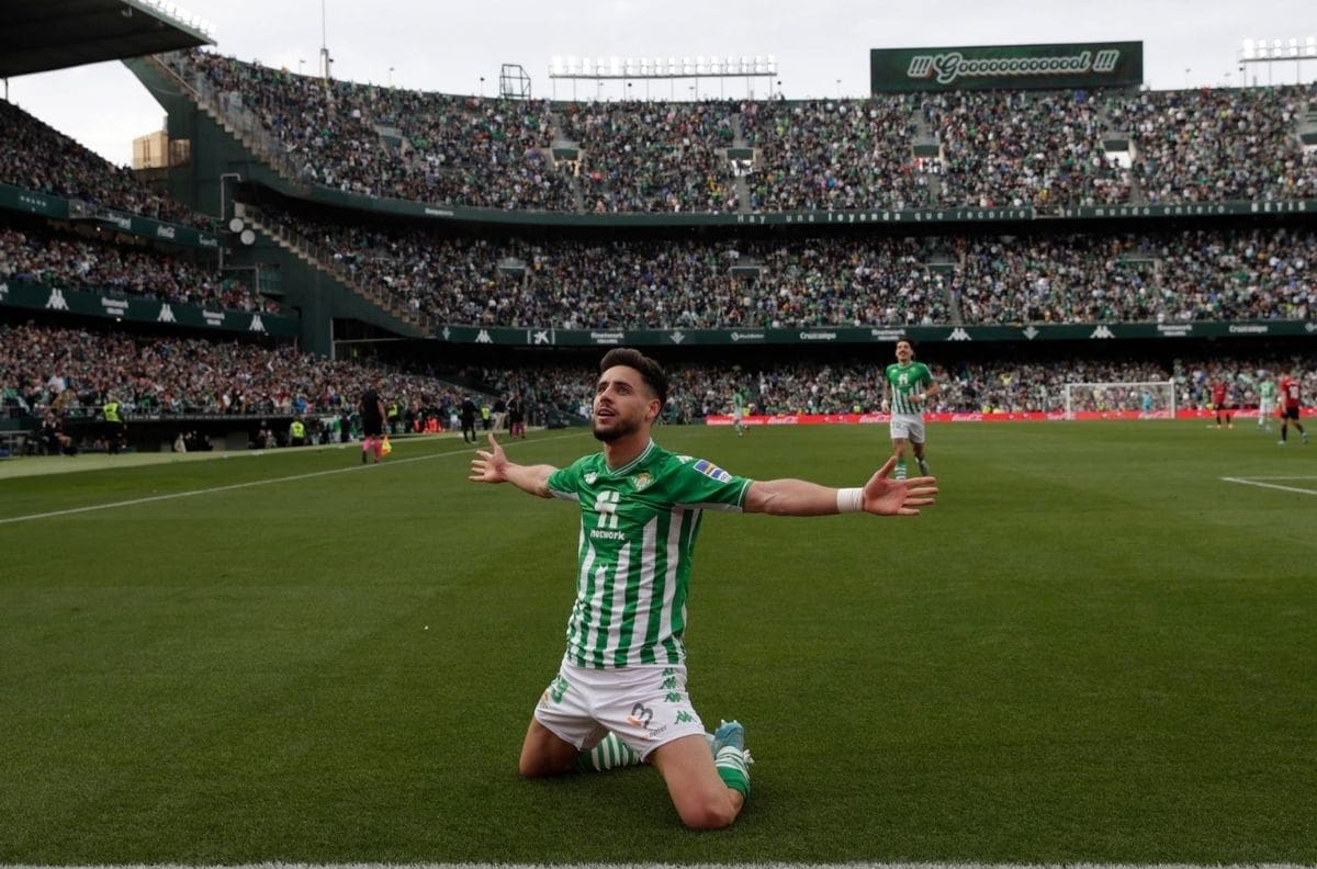 Betis vence 4-1 al Osasuna y Andrés Guardado tuvo actividad