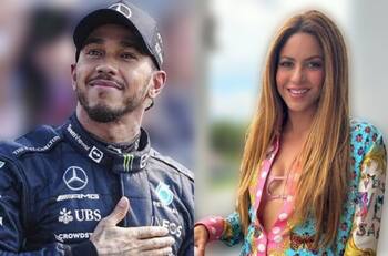 Aseguran que Shakira y Lewis Hamilton se encontraron en Ibiza