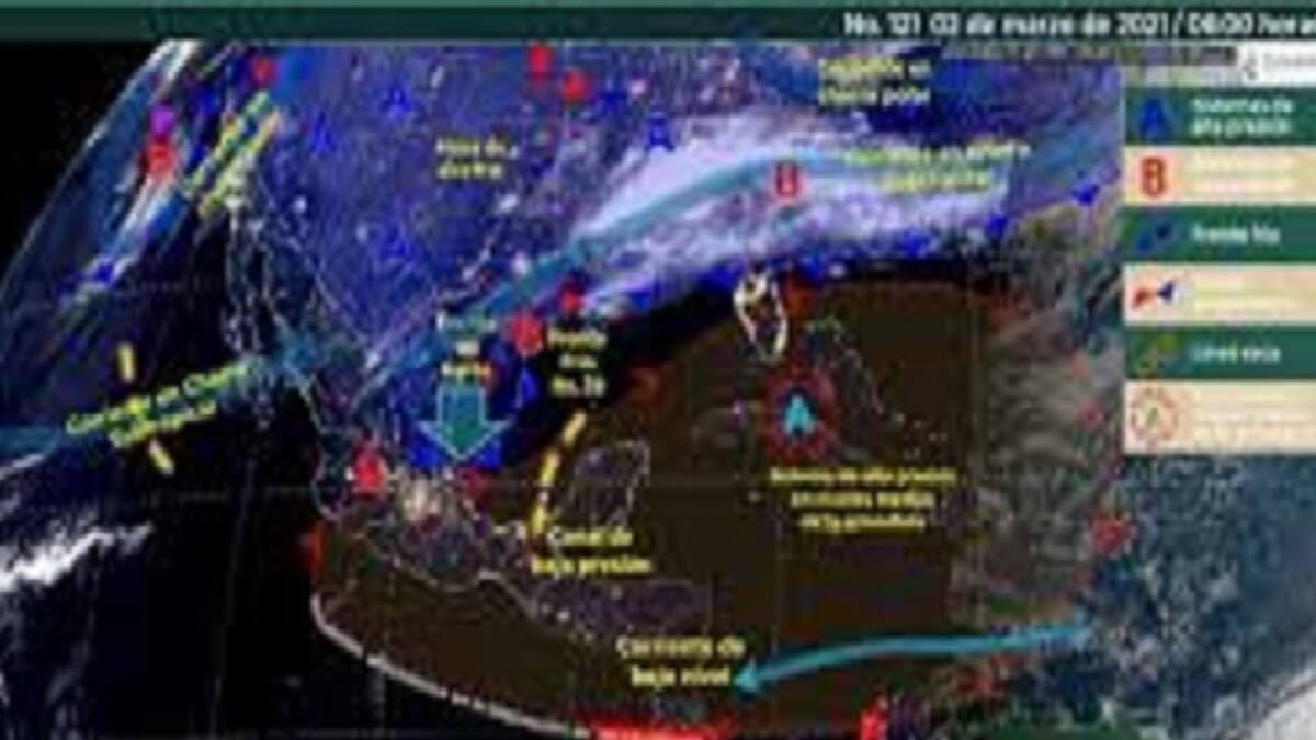Pronóstico climático para hoy martes 2 de marzo para CDMX