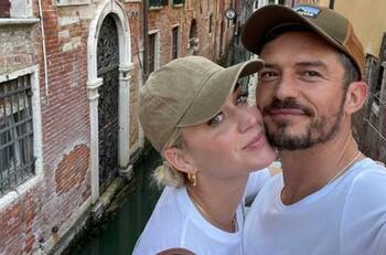 Katy Perry y Orlando Bloom se pasean por Venecia