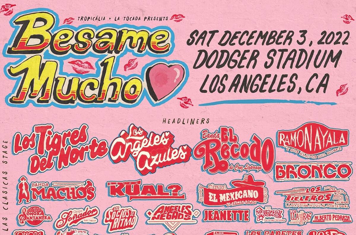 ¡De Caifanes y OV7 a la Banda Machos! Bésame Mucho Fest anuncia cartel