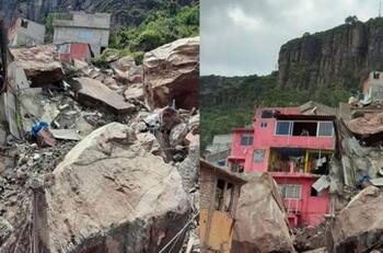 Hallan los cuerpos de Paola y su hijo que habían sido sepultados en el derrumbe del Cerro del Chiquihuite