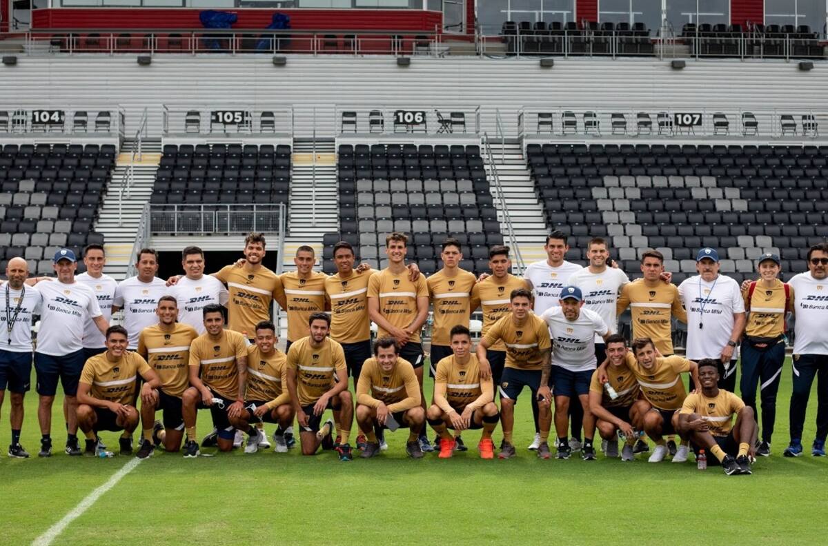 Pumas gana partido amistoso con doblete de Juan Dinenno