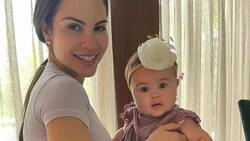 (VIDEO) Natti Natasha le hizo extravagante fiesta de 6 meses a su hija en avión privado