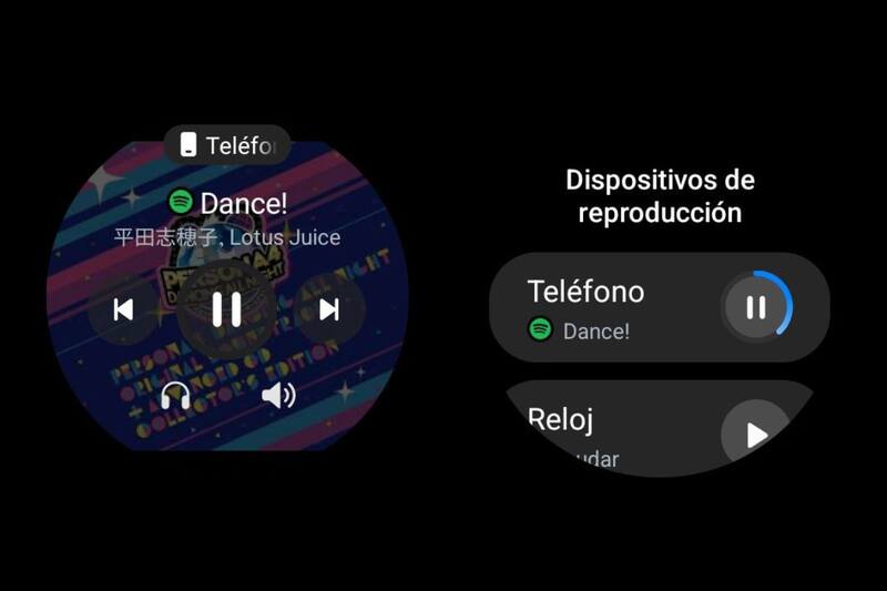Poder controlar lo que estás escuchando directamente desde tu reloj inteligente es una de las mejores funciones disponibles.