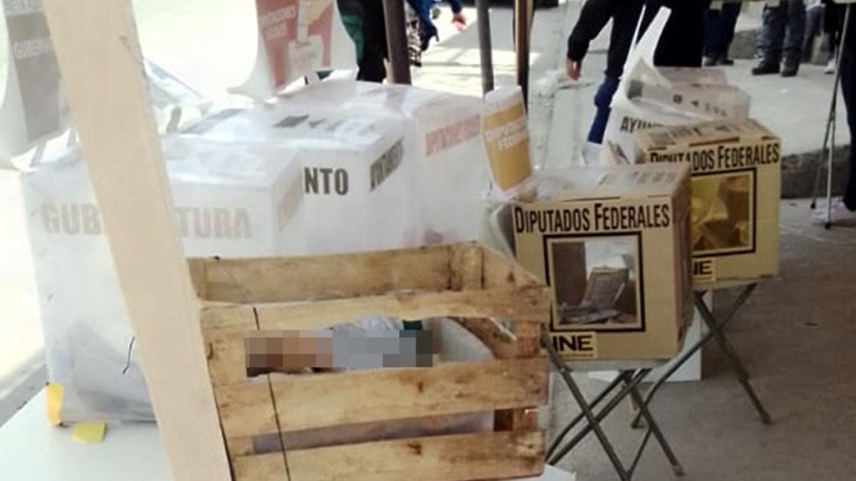 Elecciones 2021: Hombres arrojan dos cabezas humanas en casillas de Tijuana, Baja California