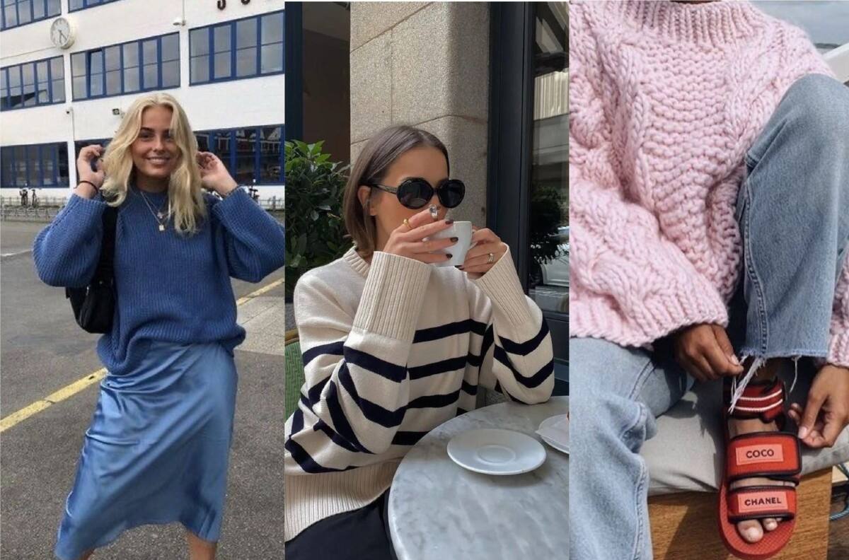 Moda: 5 looks con suéter ideales para lucir este invierno 2022