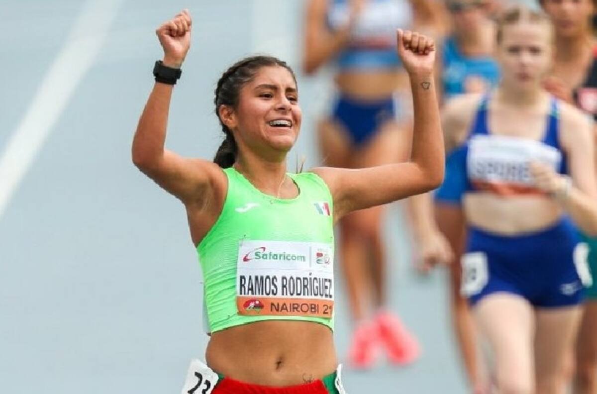 Sofía Ramos se proclamó campeona mundial de marcha sub-20