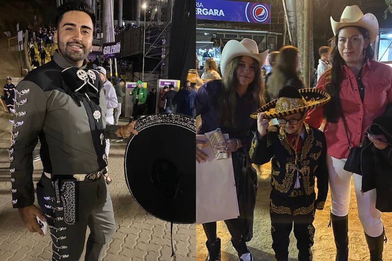 Fans esperando a Alejandro Fernández en Viña 2023. Créditos: TiempoX
