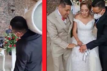 VIDEO: Regalo inusual de bodas crea revuelo en redes sociales