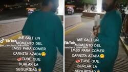 VIDEO| Paciente del IMSS se escapa del hospital para ir a comer carnita asada y se volvió viral