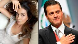 Patricia Manterola tuvo un breve romance con Enrique Peña Nieto