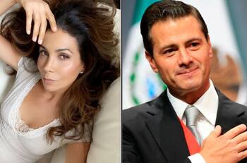 Patricia Manterola tuvo un breve romance con Enrique Peña Nieto