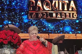 Paquita la del Barrio dice adiós a los tradicionales palenques y esta es la razón
