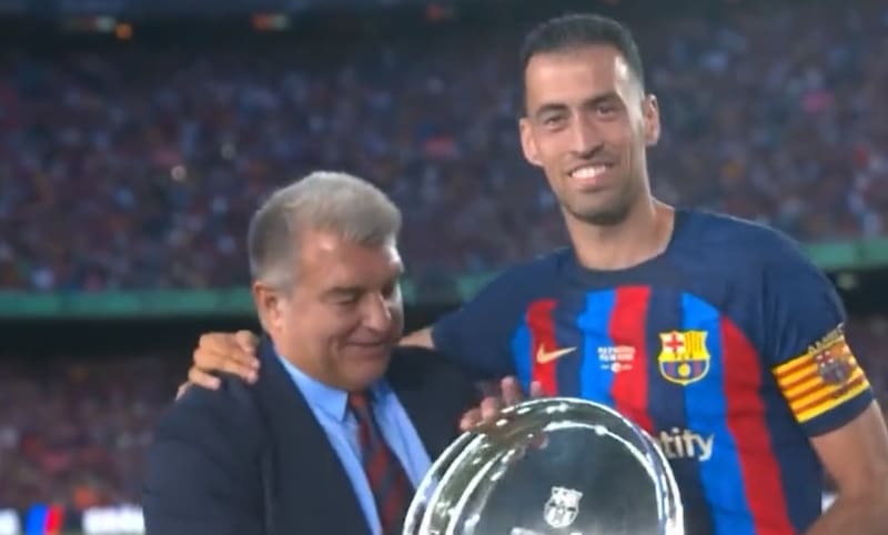 le dice adiós al Camp Nou, luego que estar ligado al cuadro culé durante toda su carrera.