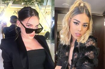 Belinda le envía conmovedor mensaje de apoyo a Danna Paola por la muerte de su abuelita