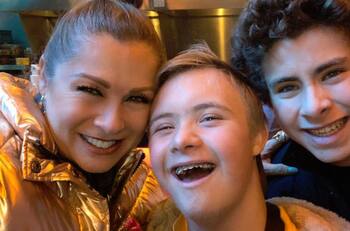 Lety Calderón reaparece después de la muerte de su padre, celebró el cumpleaños 17 de su hijo