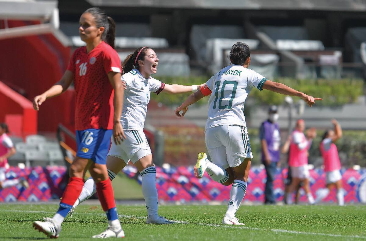 Se impuso el Tri Femenil en el Estadio Azteca contra Costa Rica