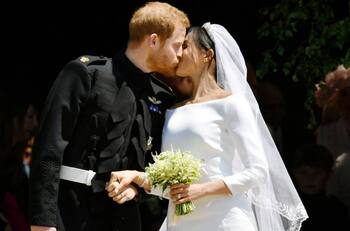 Meghan Markle y el príncipe Harry tienen un recuerdo de su "boda secreta" en su habitación