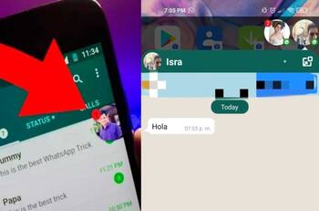 WhatsApp: El truco para mostrar los chats como burbujas de Facebook Messenger