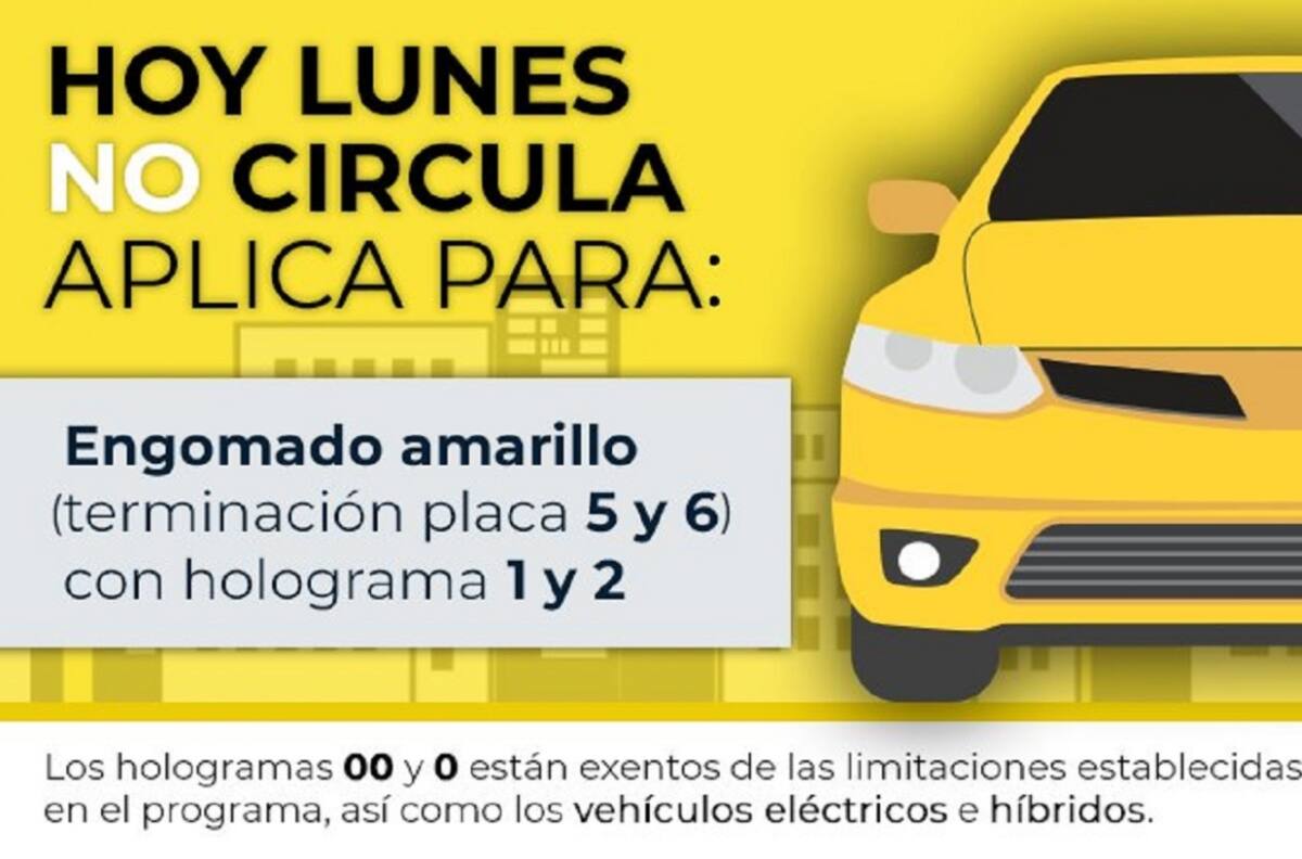 Hoy No Circula: Estos vehículos tendrán limitada circulación este lunes 15 de marzo del 2021