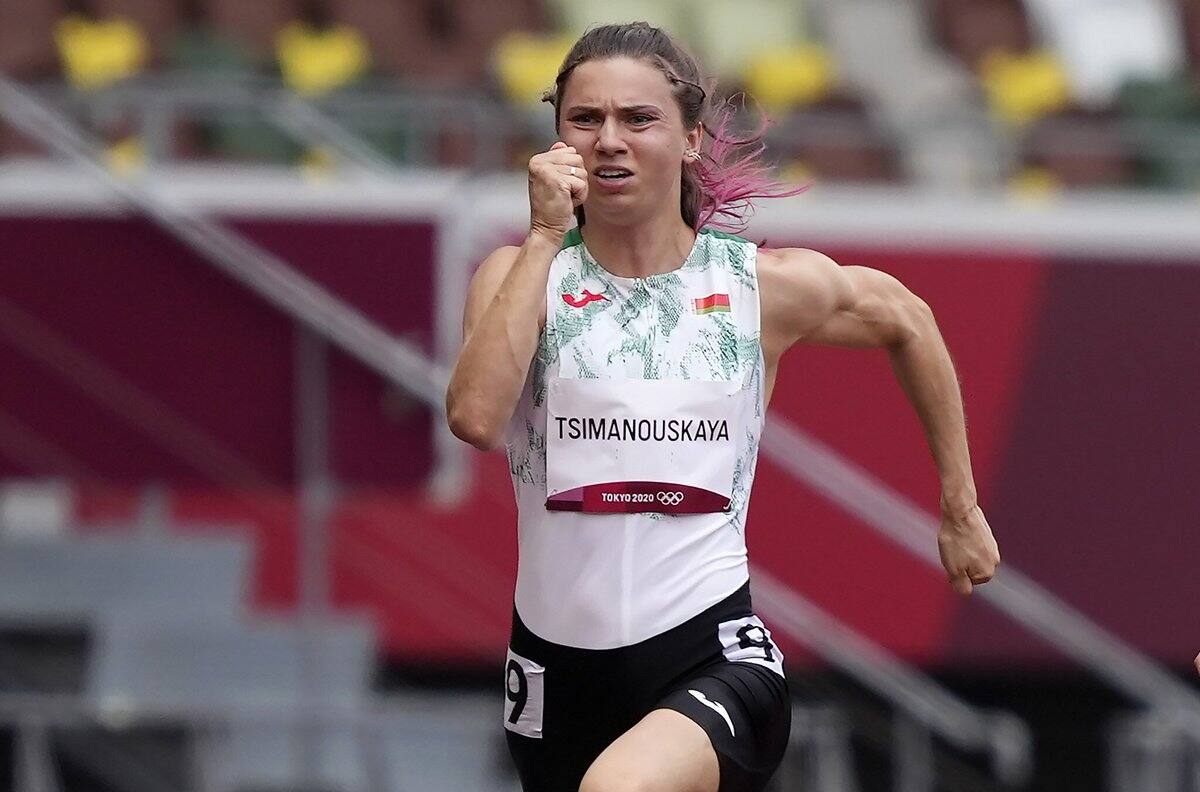 Atleta refugiada bielorrusa denunció represión contra deportistas