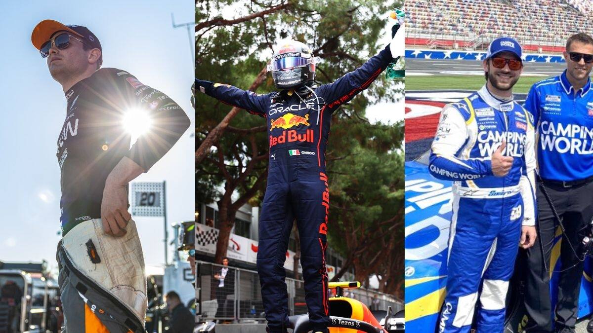 Checo Pérez, Pato O'Ward, Esteban Gutiérrez y los pilotos mexicanos que correrán este fin de semana