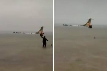 VIDEO| Avión con 43 pasajeros se estrelló en un lago ¡Impactante!