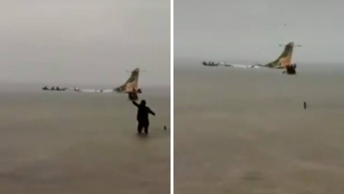VIDEO| Avión con 43 pasajeros se estrelló en un lago ¡Impactante!