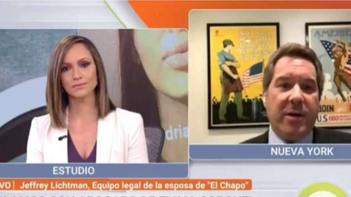 Abogado de Emma Coronel llama “idiota” a conductora de televisión