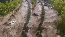 VIDEO | Inundaciones en España dejan carreteras y colegios destrozados en Zaragoza