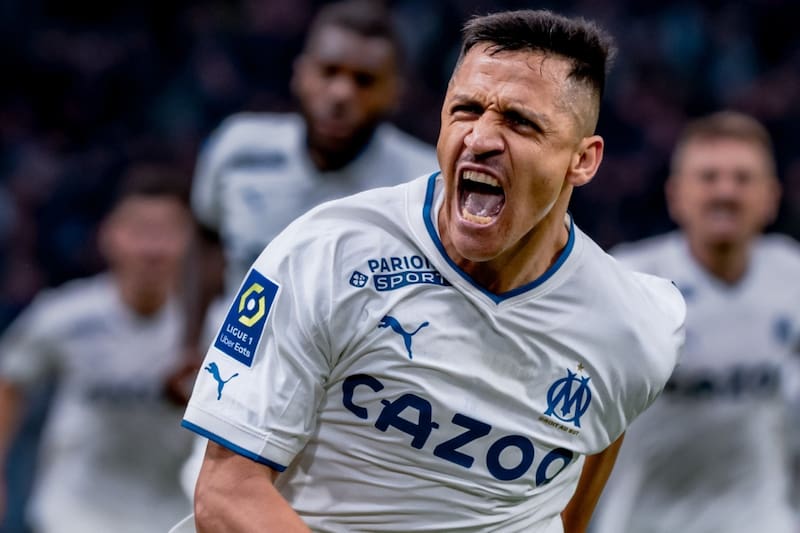 Alexis Sánchez es el máximo goleador del Olympique de Marsella en la actual temporada. (Foto: OM_Officiel)