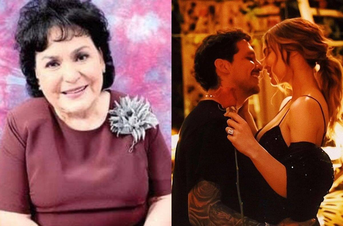 Carmen Salinas felicitó a Christian Nodal y a Belinda por su boda, además opinó de Chiquis Rivera