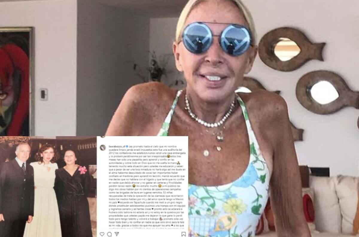“Mi nombre quedará limpio”: Laura Bozzo reaparece y asegura fue víctima de estafa