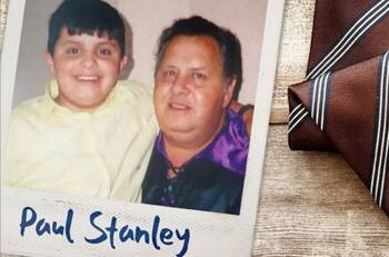 Paul Stanley rompió en llanto al escuchar las palabras que le dedicó su padre Paco Stanley antes de morir