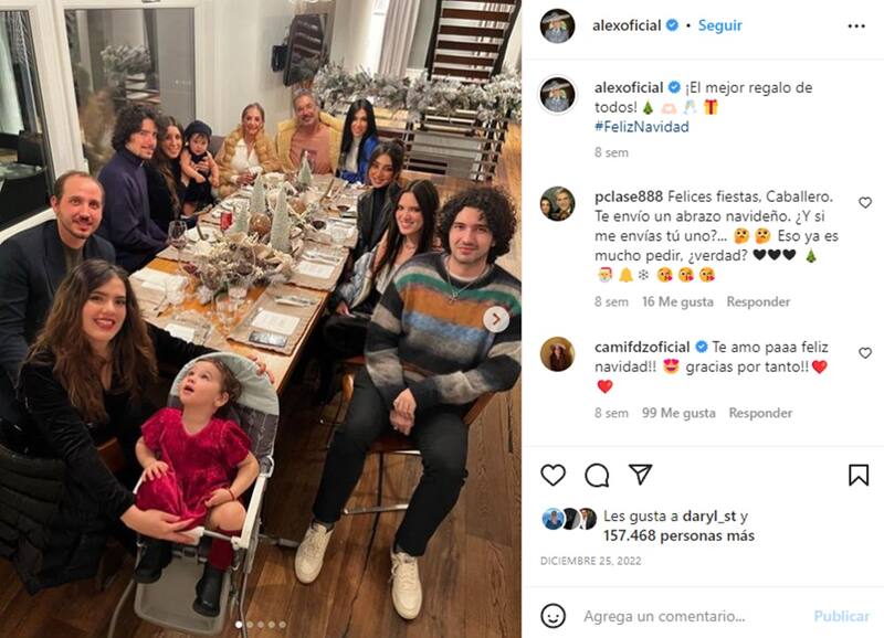 Todos los hijos de Alejandro Fernández se quieren dedicar a la música.